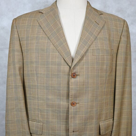 GORGEOUS Brooks Brothers Golden Fleece Hand Tailored Tan...